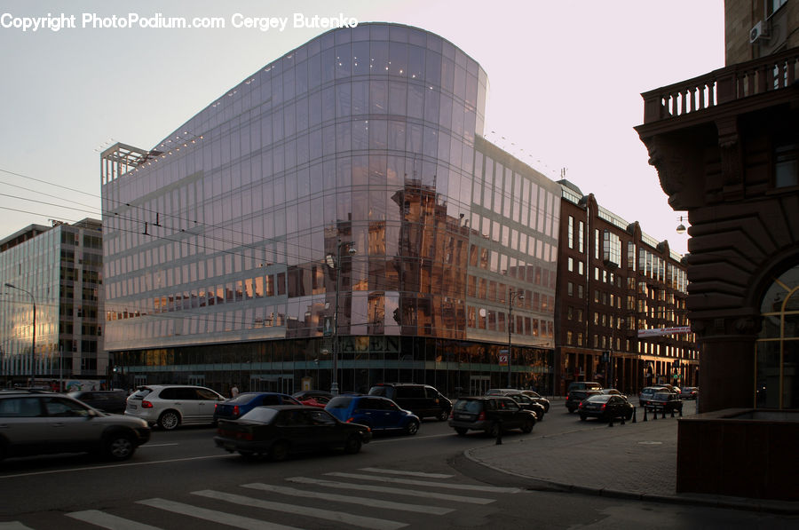 Automobile, Car, Vehicle, City, Downtown, Metropolis, Urban