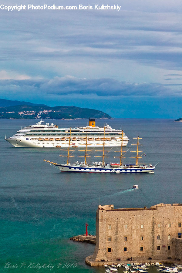 Cruise Ship, Ocean Liner, Ship, Vessel, Ferry, Freighter, Tanker