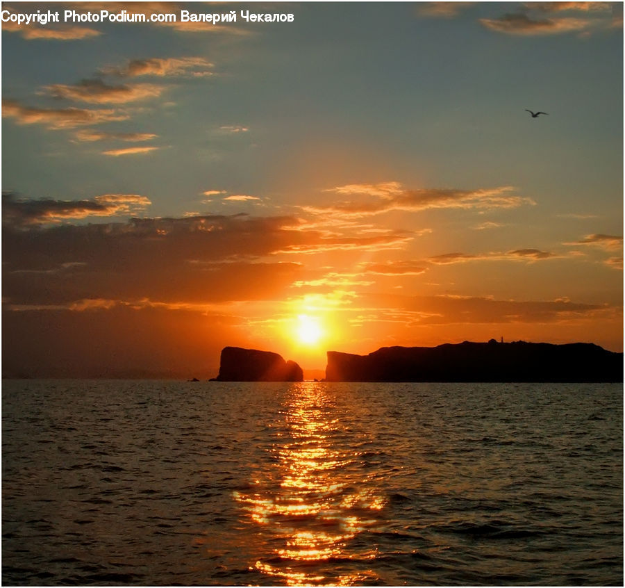 Sun, Dusk, Outdoors, Sky, Sunlight, Sunrise, Sunset