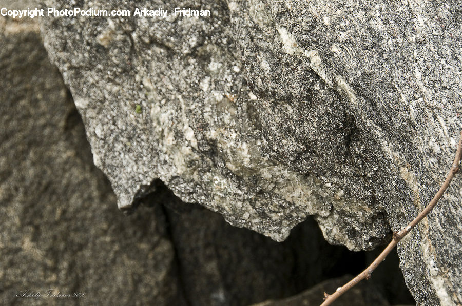 Frost, Ice, Outdoors, Snow, Rock