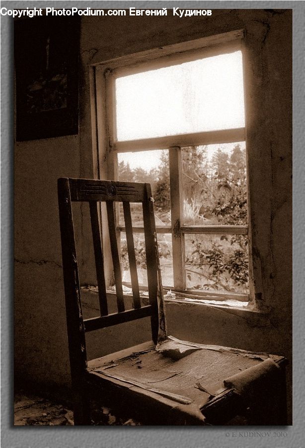 Chair, Furniture, Alley, Alleyway, Road, Street, Column