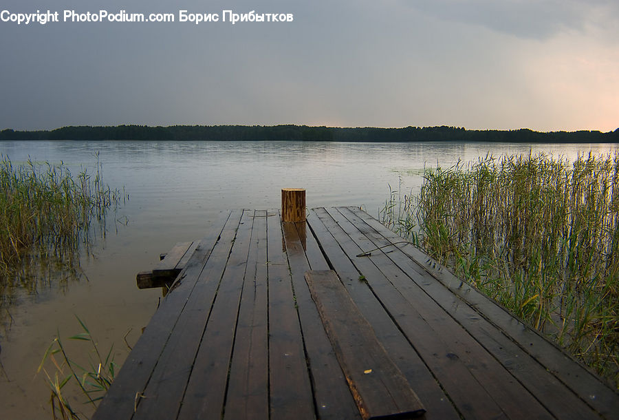 Boardwalk, Deck, Path, Sidewalk, Walkway, Dock, Landing
