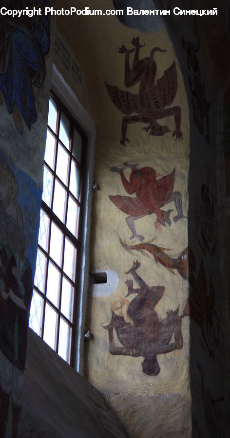 Window, Art, Carpet, Tapestry, Crypt, Dining Room, Indoors