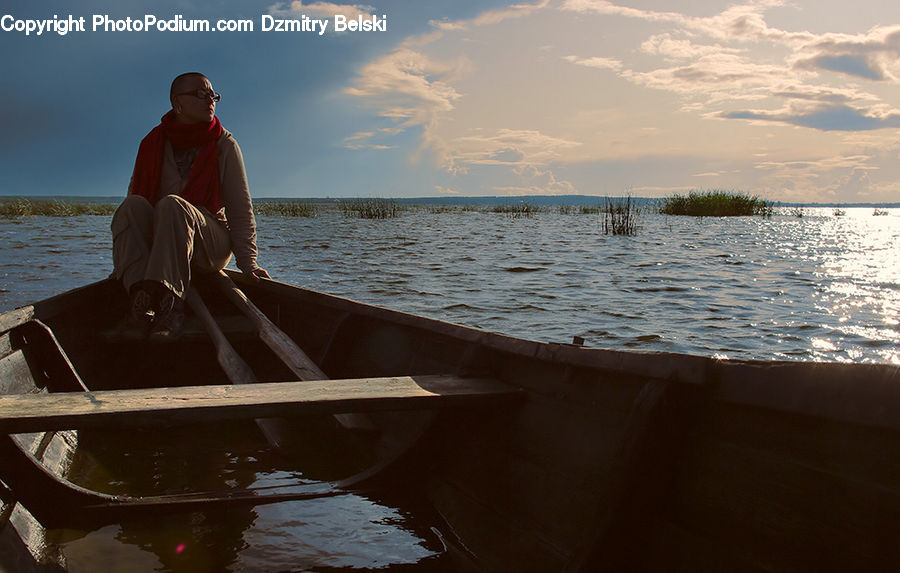 People, Person, Human, Boat, Watercraft, Dinghy, Canoe