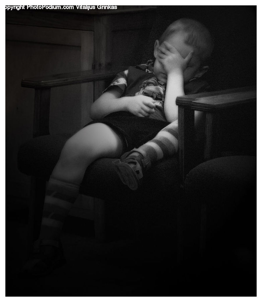 People, Person, Human, Asleep, Chair, Furniture, Baby