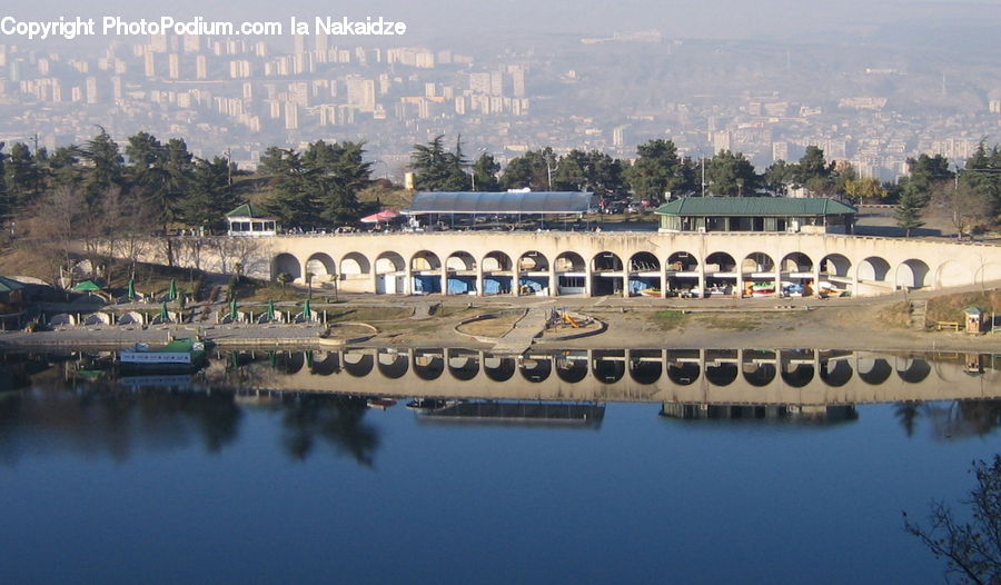 Aerial View, Dock, Harbor, Landing, Marina, Port, Waterfront