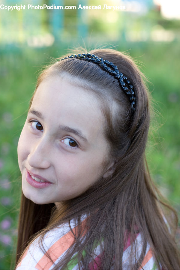 Human, People, Person, Female, Girl, Woman, Headband