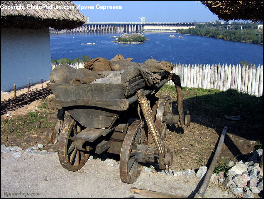 Rubble, Soil, Outdoors, Backyard, Yard, Engine, Machine