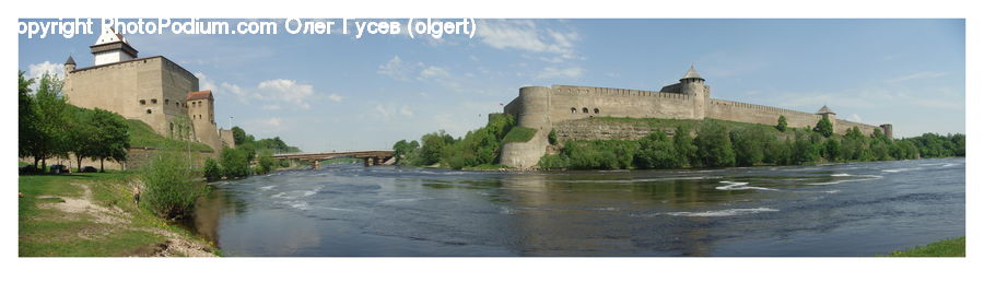 Castle, Ditch, Fort, Moat, Architecture, Building, Housing