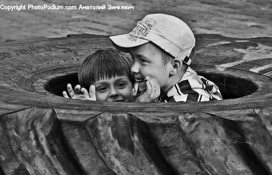 People, Person, Human, Hole, Face, Portrait, Smile