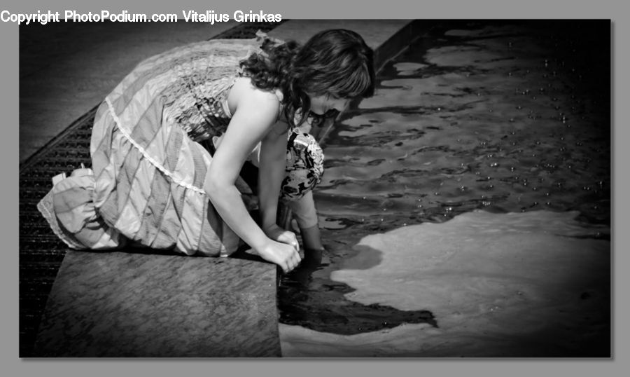 People, Person, Human, Hug, Kiss, Pool, Water