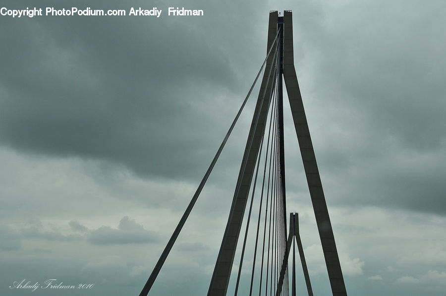 Bridge, Building, City, Downtown, Housing, Architecture, Spire