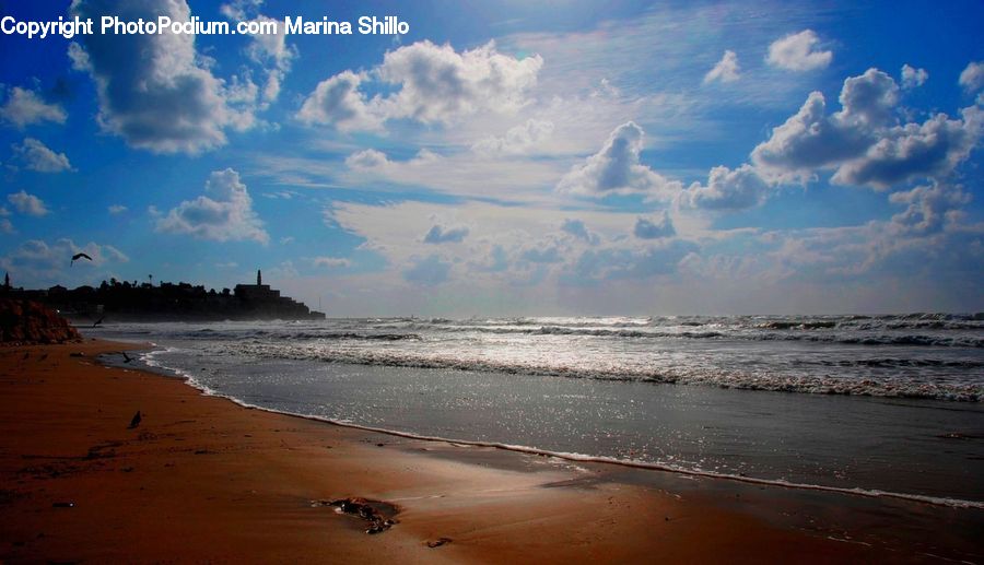 Beach, Coast, Outdoors, Sea, Water, Azure Sky, Cloud