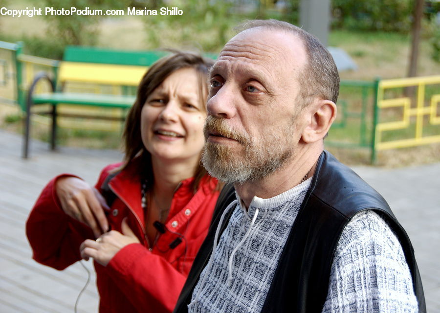People, Person, Human, Bench, Leisure Activities, Face, Selfie