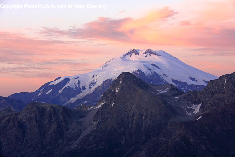 Crest, Mountain, Outdoors, Peak, Mountain Range