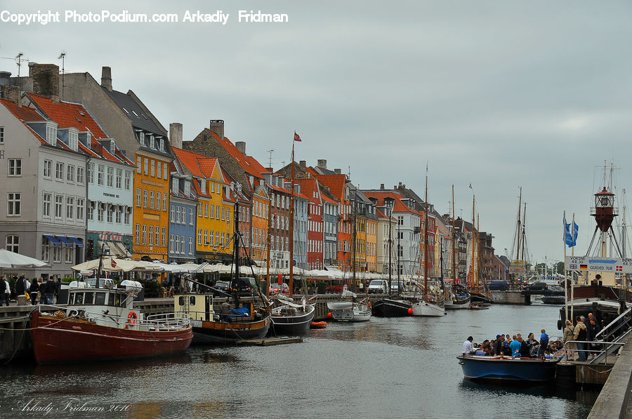 Boat, Watercraft, Dock, Port, Waterfront, Canal, Outdoors