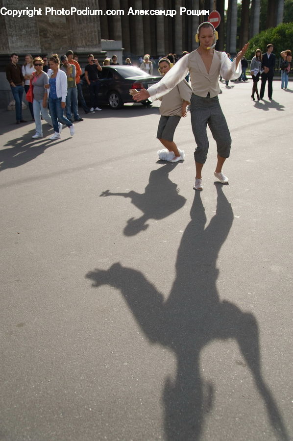 People, Person, Human, Automobile, Car, Vehicle, Asphalt