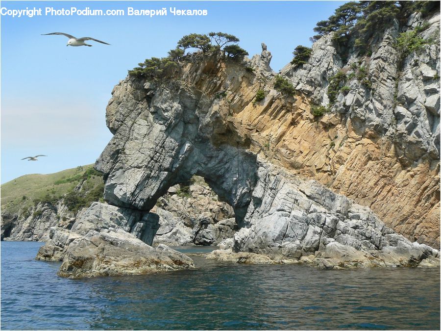 Cliff, Outdoors, Rock, Promontory, Soil, Alps, Crest