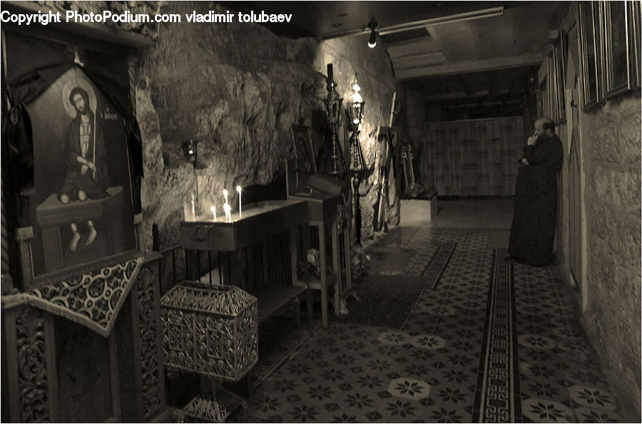 Crypt, Corridor, Chair, Furniture, Alley, Alleyway, Road