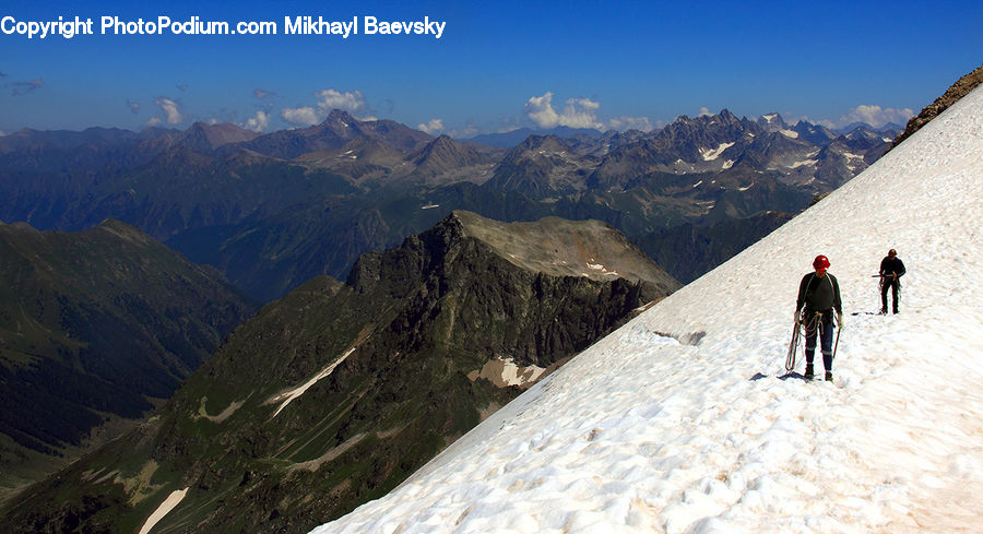 Crest, Mountain, Outdoors, Peak, Hiking, Leisure Activities, Mountain Range