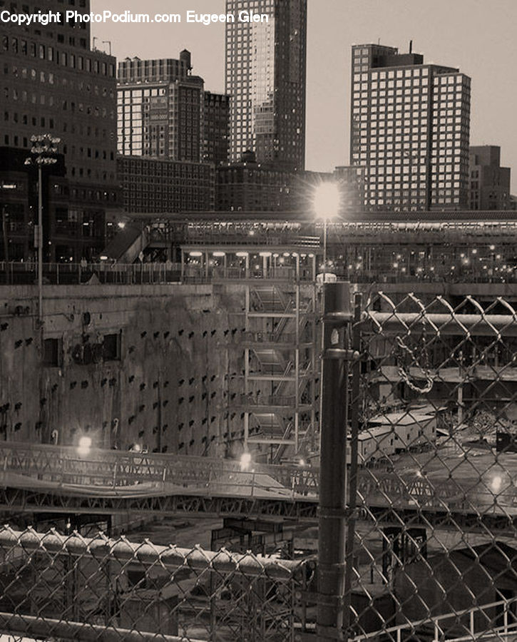 City, Downtown, Urban, Crowd, Architecture, High Rise, Skyscraper