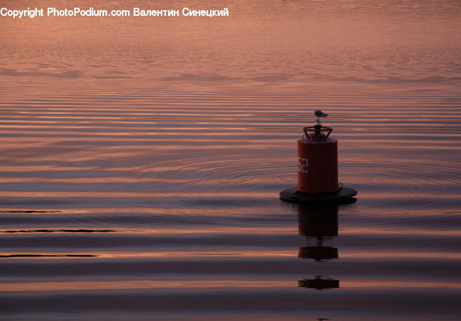 Dawn, Dusk, Sky, Sunrise, Sunset, Beacon, Building
