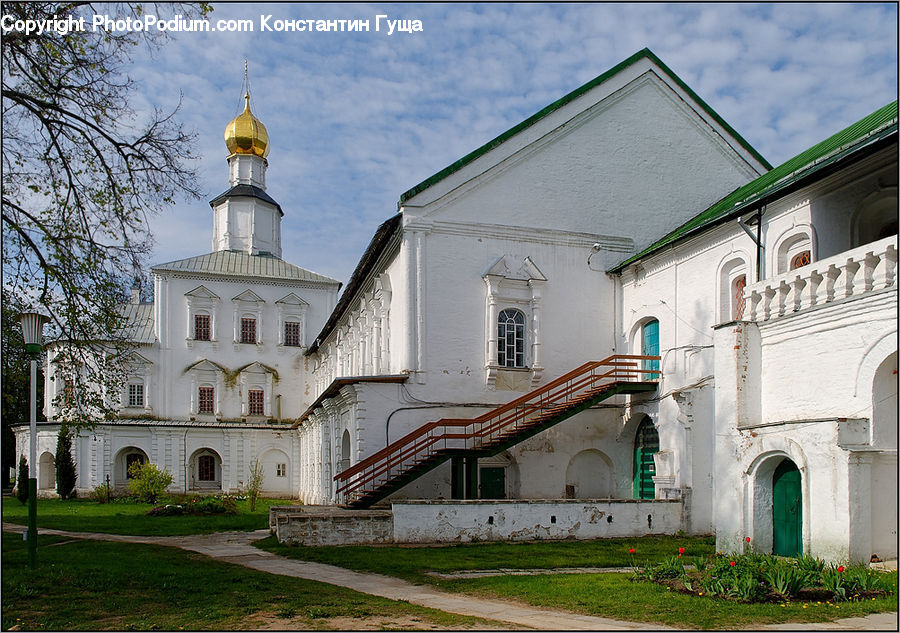 Architecture, Housing, Monastery, Building, Villa, Mansion, Church