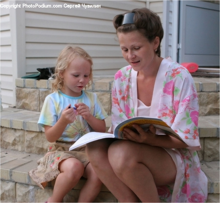 People, Person, Human, Reading, Baby, Child, Kid