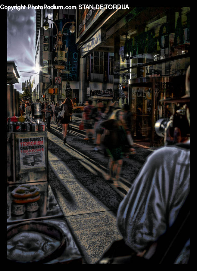 People, Person, Human, Bar Counter, Pub, Pavement, Plaid