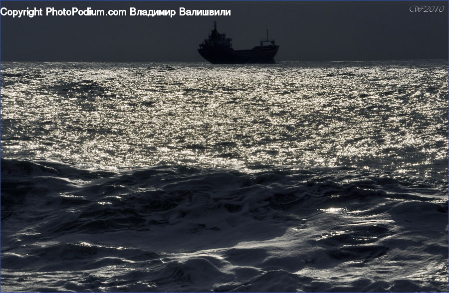 Coast, Outdoors, Sea, Water, Boat, Watercraft, Freighter