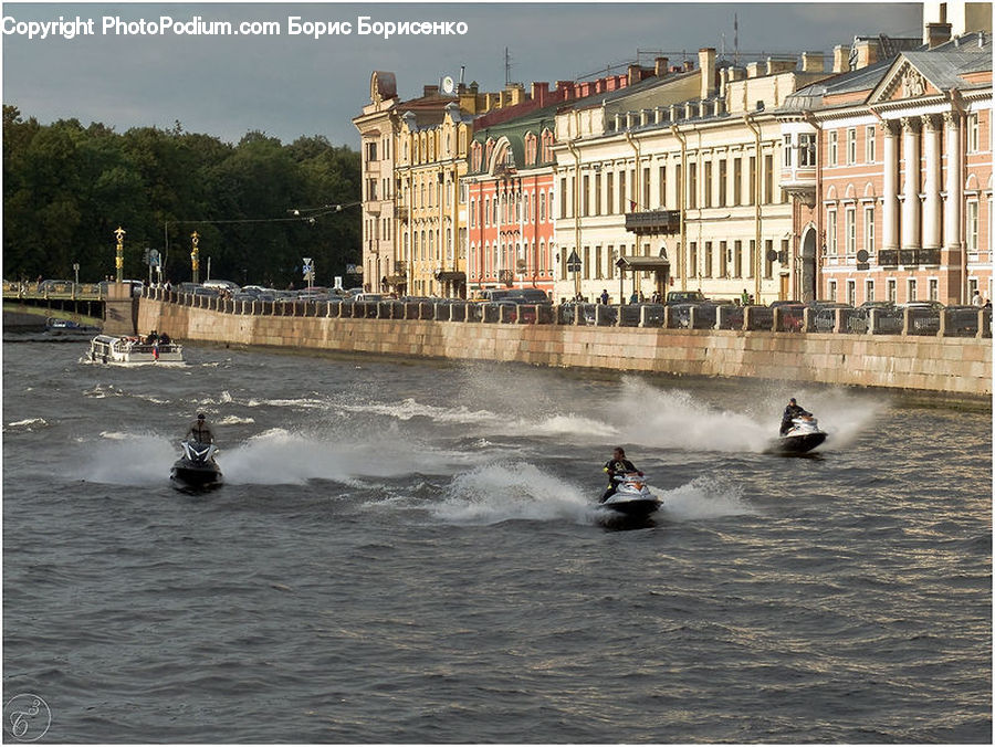 Building, Jet Ski, Architecture, Court, Downtown, Plaza, Town Square