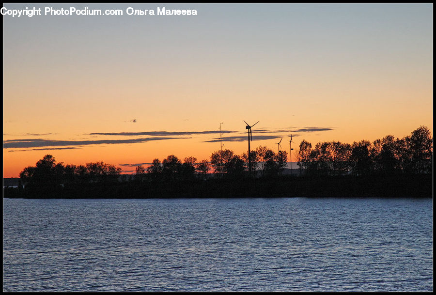 Dawn, Dusk, Red Sky, Sky, Sunrise, Sunset, Outdoors