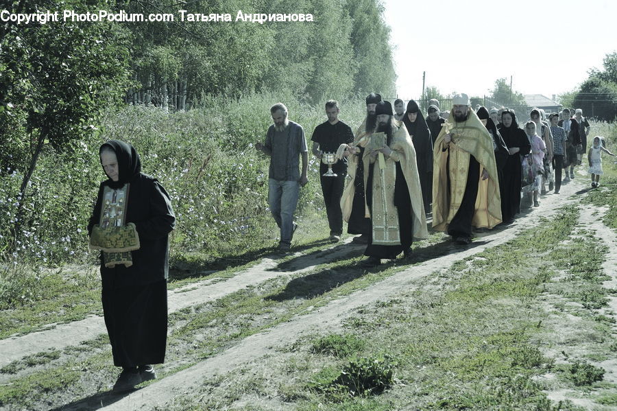 People, Person, Human, Leisure Activities, Walking, Tomb, Dirt Road