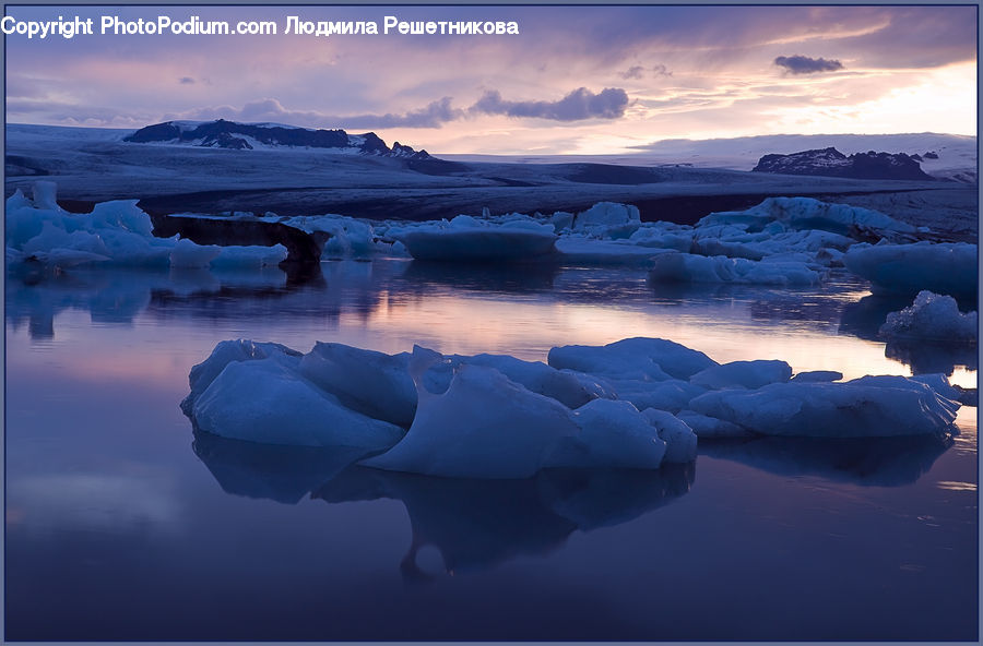 Arctic, Glacier, Ice, Mountain, Outdoors, Snow, Iceberg