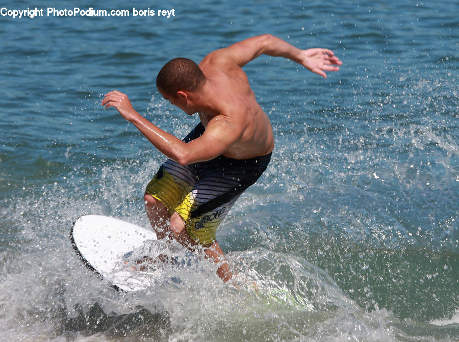 Outdoors, Sea, Sea Waves, Sport, Surfing, Water, People