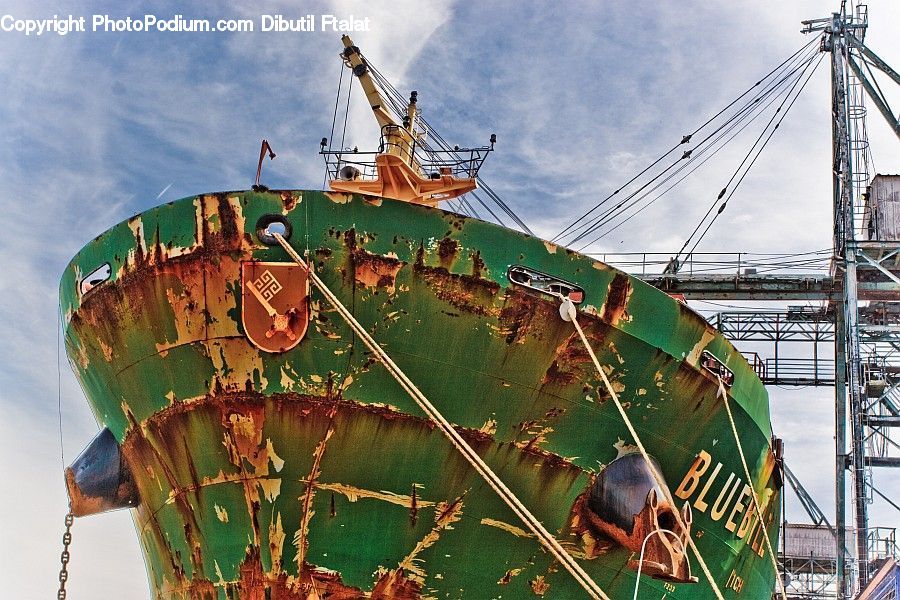 Ferry, Freighter, Ship, Tanker, Vessel, Harbor, Port