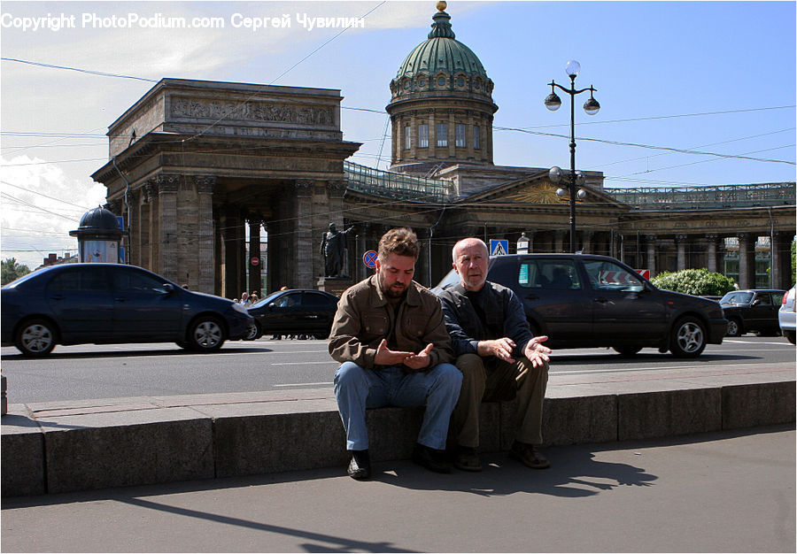 People, Person, Human, Architecture, Dome, Automobile, Car