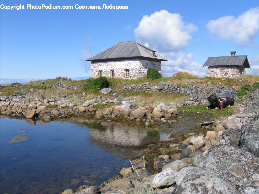 Rock, Building, Cottage, Housing, Hut, Shelter, Cabin