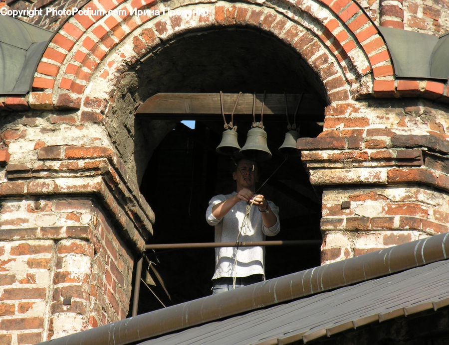 Architecture, Bell Tower, Clock Tower, Tower, Brick, Rust, Performer