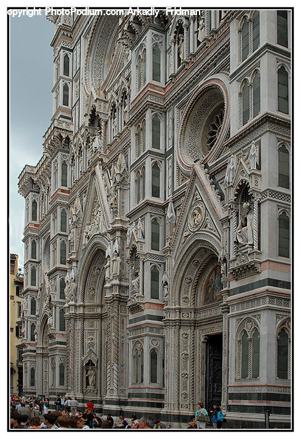 Architecture, Building, Apartment Building, High Rise, Office Building, Church, Worship