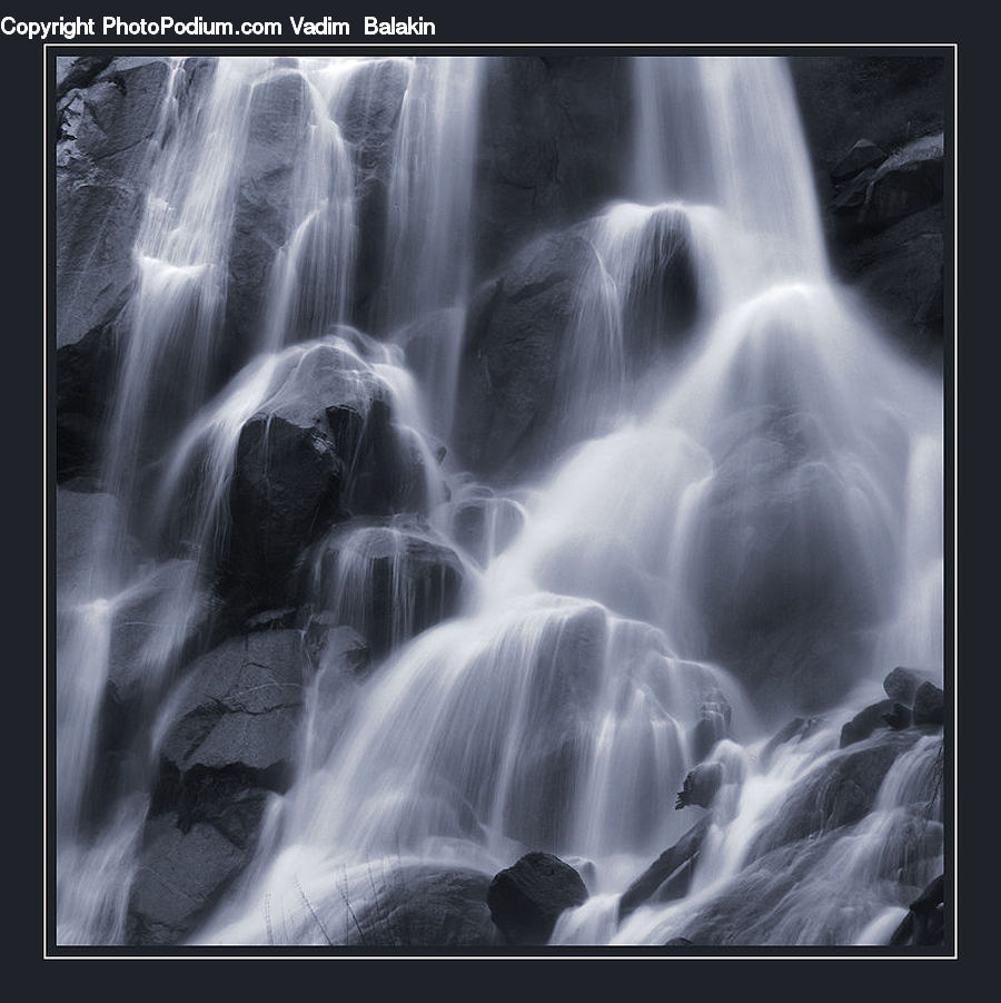 Outdoors, River, Water, Waterfall, Ct Scan, X-Ray, Sea
