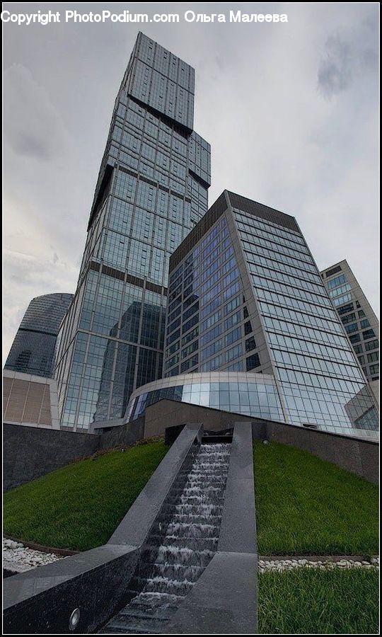 Architecture, City, Downtown, High Rise, Skyscraper, Building, Housing