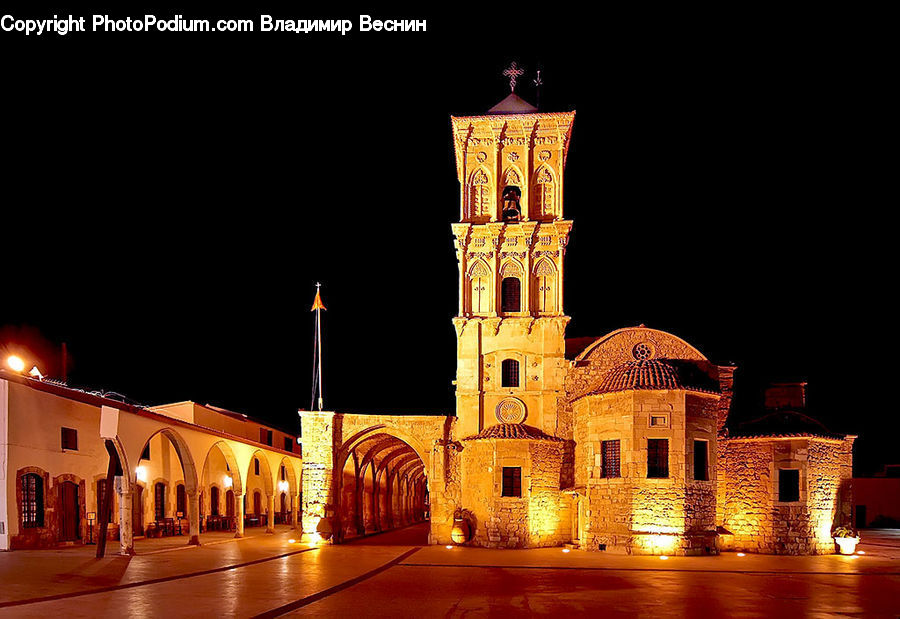 Arch, Architecture, Church, Worship, Downtown, Plaza, Town Square