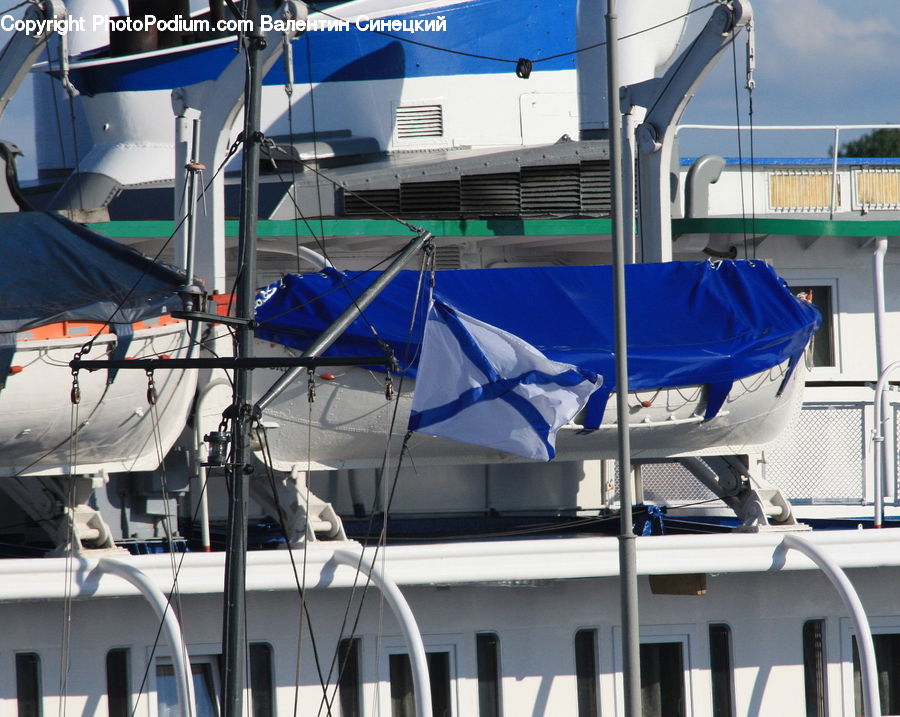 Boat, Watercraft, Aircraft, Airplane, Canopy, Building, Housing