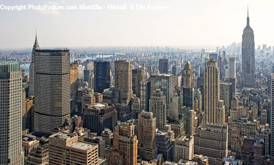 City, Downtown, Metropolis, Urban, Construction, Architecture, High Rise