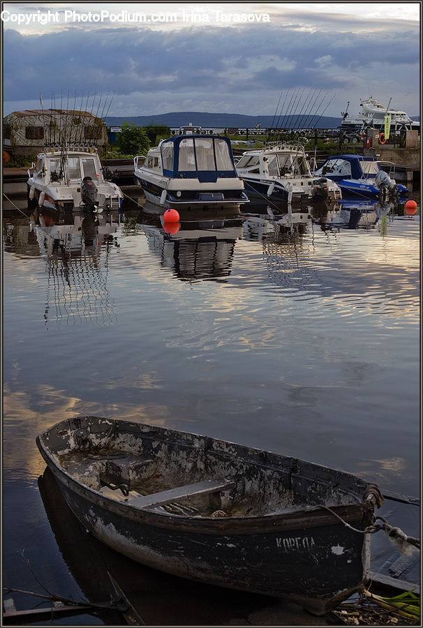 Boat, Watercraft, Dinghy, Dock, Landing, Pier, Rowboat