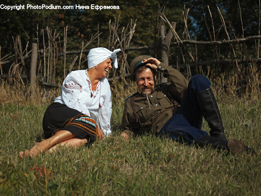People, Person, Human, Hat, Headband, Turban, Field