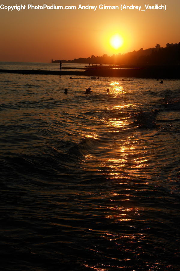 Dawn, Dusk, Sky, Sunrise, Sunset, Beach, Coast