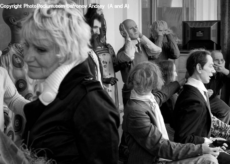 People, Person, Human, Blonde, Female, Woman, Audience