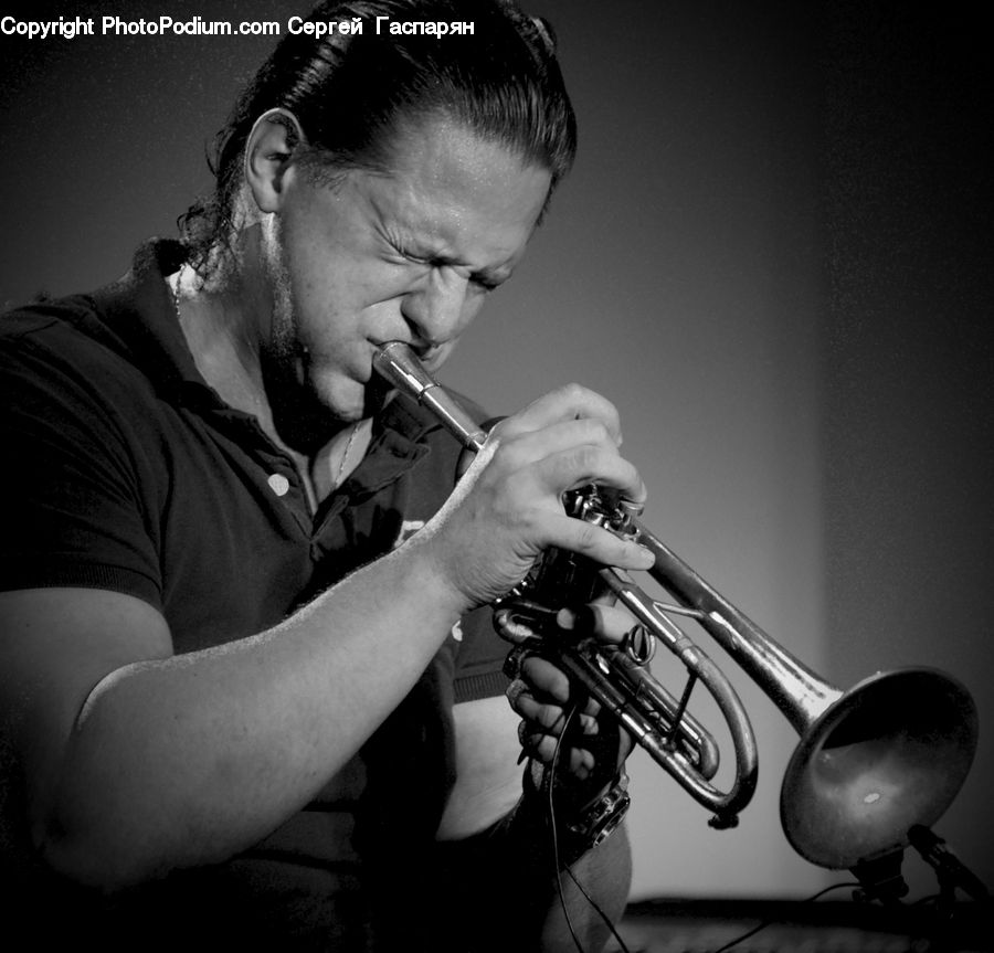 Human, People, Person, Brass Section, Horn, Musical Instrument, Trumpet